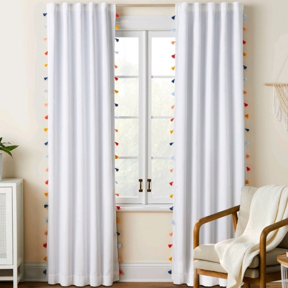 Set of 2 pillowfort blackout curtain panels, 84"